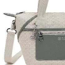 Kipling Art Mini Muze Signature Beige Kadın Çanta