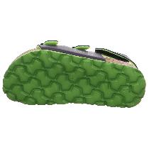Superfit 0-600124 Çocuk Lacivert/Yeşil Mantar Sandalet